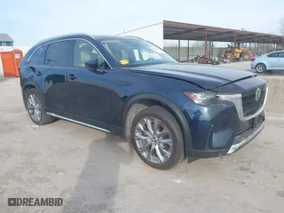 2024 Mazda CX-90 3.3 Turbo Premium with VIN JM3KKDHD7R1172400, listed as a IAAI auction lot 41824997 with 12,696 mi miles. Bid and sale history available at carsss.com. Image 1.