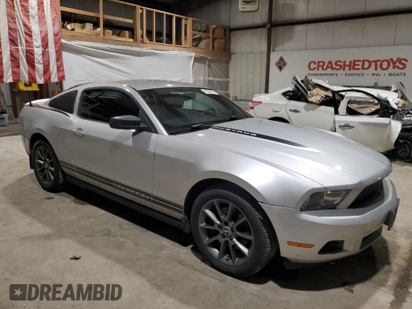 2012 Ford Mustang Premium with VIN 1ZVBP8AM3C5252575, listed as a Copart auction lot 45292005 with 116,816 mi miles and Salvage title. Bid and sale history available at DreamBid. Image 4.