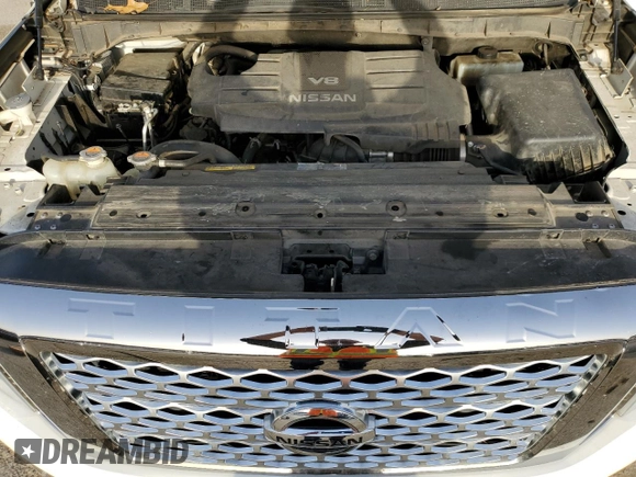 2017 Nissan Titan SV z VIN 1N6AA1E53HN537209, wystawiony jako Copart lot #82431934 z przebiegiem 119 148 mil mil oraz Szkoda całkowita • Salvage title. Historia ofert i sprzedaży dostępna na DreamBid. Obrazek 11.