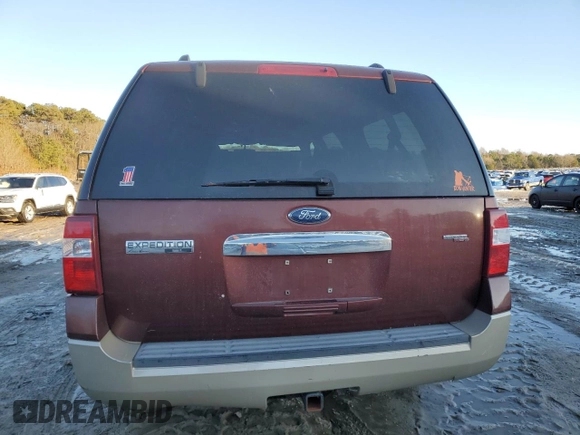 2007 Ford Expedition Max Eddie Bauer with VIN 1FMFK18517LA84327, listed as a Copart auction lot 88461355 with 171,706 mi miles and Salvage Title. Bid and sale history available at DreamBid. Image 6.