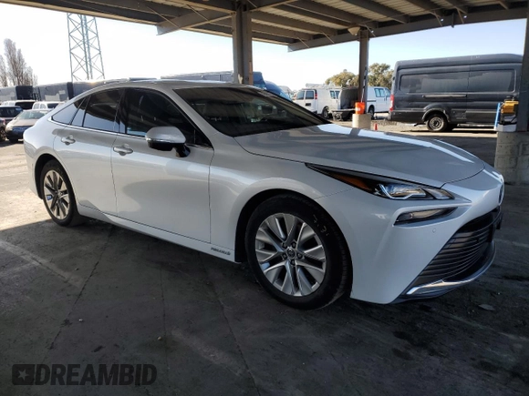 2023 Toyota Mirai XLE with VIN JTDAAAAA2PA008264, listed as a Copart auction lot 49080325 with 19,803 mi miles and Salvage Title. Bid and sale history available at DreamBid. Image 4.