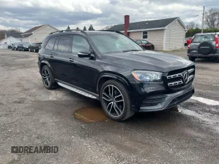 2021 Mercedes-Benz GLS with VIN 4JGFF8GE6MA394611, listed as a Copart auction lot 51830135 with 98,870 mi miles and Clean Title. Bid and sale history available at carsss.com. Image 4.