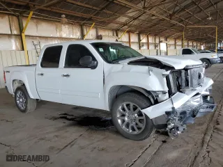 2008 GMC Sierra 1500 SLE1 with VIN 3GTEK13J48G311187, listed as a Copart auction lot 43784715 with 105,856 mi miles and Salvage Title. Bid and sale history available at carsss.com. Image 4.