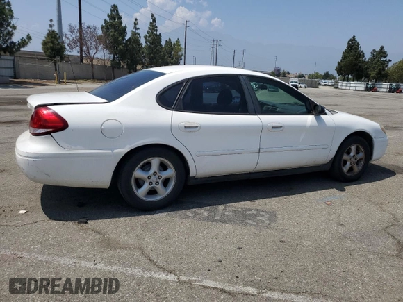 2006 Ford Taurus SE with VIN 1FAFP53U96A104173, listed as a Copart auction lot 59624865 with 145,005 mi miles and Salvage title. Bid and sale history available at DreamBid. Image 3.