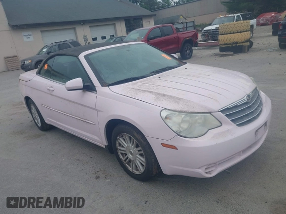 2008 Chrysler Sebring Touring with VIN 1C3LC55R58N633301, listed as a IAAI auction lot 42509490 with 100,510 mi miles and . Bid and sale history available at DreamBid. Image 1.