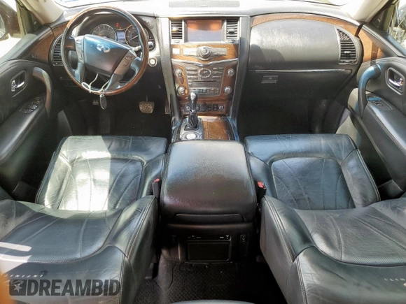2013 Infiniti QX56 with VIN JN8AZ2NF0D9551134, listed as a Copart auction lot 58924945 with 167,585 mi miles and Clean title. Bid and sale history available at DreamBid. Image 8.