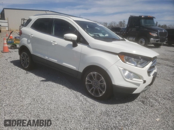 2019 Ford EcoSport Titanium with VIN MAJ3S2KE0KC276584, listed as a Copart auction lot 49955315 with 73,293 mi miles and Salvage Title. Bid and sale history available at DreamBid. Image 4.