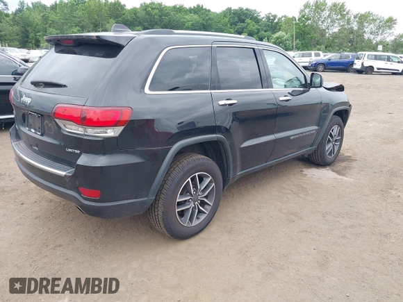 2022 Jeep Grand Cherokee Limited with VIN 1C4RJFBG2NC140638, listed as a IAAI auction lot 42601869 with 43,868 mi miles and . Bid and sale history available at DreamBid. Image 4.