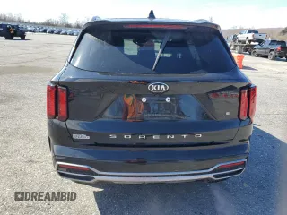 2021 Kia Sorento S with VIN 5XYRL4LCXMG009364, listed as a Copart auction lot 45799705 with 37,641 mi miles and Salvage Title. Bid and sale history available at DreamBid. Image 6.