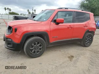 2016 Jeep Renegade Latitude with VIN ZACCJBBT5GPD07701, listed as a Copart auction lot 49988615 with 85,557 mi miles and Salvage Title. Bid and sale history available at carsss.com. Image 1.