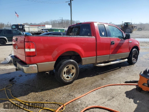 2005 Ford F-150 STX with VIN 1FTRX12W25FA03237, listed as a Copart auction lot 45894615 with 240,826 mi miles and Salvage Title. Bid and sale history available at carsss.com. Image 3.