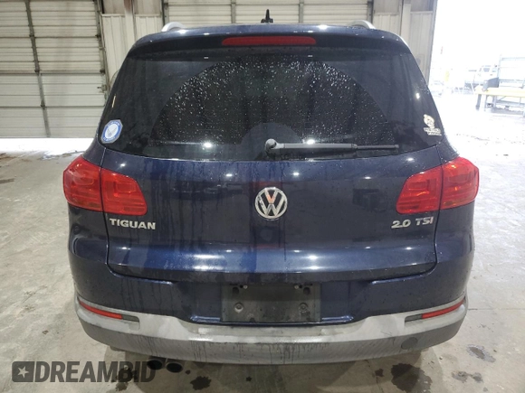 2013 Volkswagen Tiguan S with VIN WVGAV3AX7DW069012, listed as a Copart auction lot 55720975 with 133,381 mi miles and Salvage title. Bid and sale history available at DreamBid. Image 6.