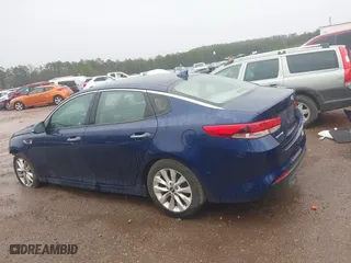 2017 Kia Optima LX with VIN 5XXGT4L37HG125705, listed as a IAAI auction lot 41542959 with 106,819 mi miles. Bid and sale history available at carsss.com. Image 14.