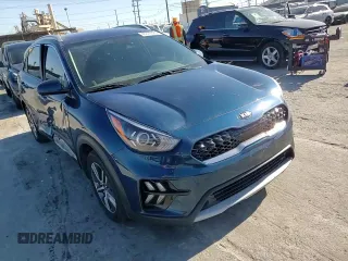 2020 Kia Niro LXS with VIN KNDCB3LC0L5448941, listed as a Copart auction lot 46577025 with 123,042 mi miles and Salvage Title. Bid and sale history available at carsss.com. Image 11.