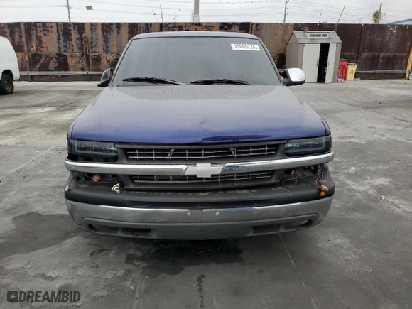 2000 Chevrolet Silverado 1500 with VIN 1GCEC14W3YZ282644, listed as a Copart auction lot 75005224 with 151,319 mi miles and Salvage Title. Bid and sale history available at carsss.com. Image 5.