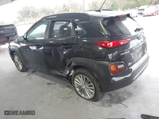 2018 Hyundai Kona SEL with VIN KM8K22AA0JU099415, listed as a IAAI auction lot 41396179 with 28,331 mi miles. Bid and sale history available at carsss.com. Image 3.