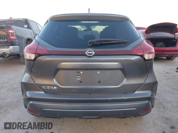 2024 Nissan Kicks S with VIN 3N1CP5BV8RL594399, listed as a IAAI auction lot 41797405 with 4,596 mi miles. Bid and sale history available at carsss.com. Image 17.