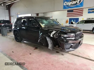 2023 Jeep Grand Cherokee Altitude with VIN 1C4RJHAG6PC516984, listed as a Copart auction lot 55919125 with 26,162 mi miles and Salvage title. Bid and sale history available at DreamBid. Image 4.