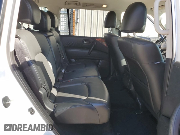 2021 Nissan Armada SV z VIN JN8AY2AD4M9662695, wystawiony jako Copart lot #43764595 z przebiegiem 107 098 mil mil oraz Szkoda całkowita • Salvage title. Historia ofert i sprzedaży dostępna na DreamBid. Obrazek 11.