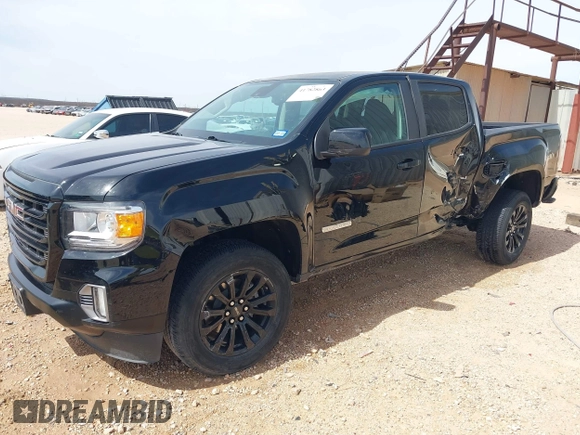 2021 GMC Canyon 2WD Elevation z VIN 1GTG5CEN4M1290149, wystawiony jako IAAI lot #41782863 z przebiegiem 33 807 mil mil oraz . Historia ofert i sprzedaży dostępna na DreamBid. Obrazek 2.