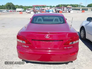 2010 Lexus IS 250 C z VIN JTHFF2C26A2502906, wystawiony jako IAAI lot #42345094 z przebiegiem 200 600 mil mil oraz . Historia ofert i sprzedaży dostępna na DreamBid. Obrazek 16.