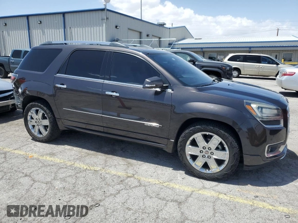 2016 GMC Acadia Denali z VIN 1GKKVTKD2GJ170221, wystawiony jako Copart lot #56759755 z przebiegiem 128 622 mil mil oraz Szkoda całkowita • Salvage title. Historia ofert i sprzedaży dostępna na DreamBid. Obrazek 4.