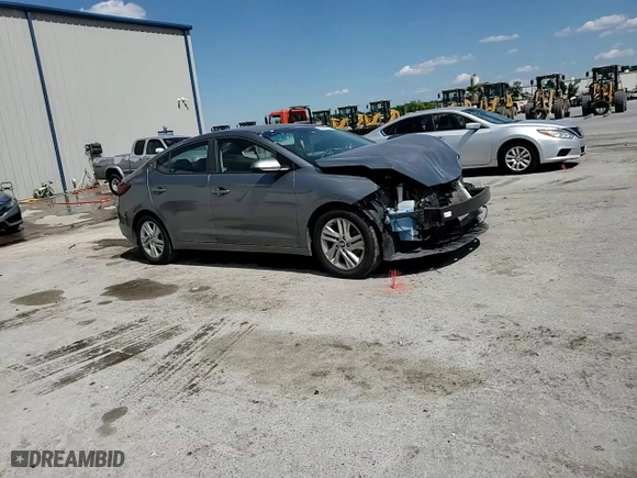 2019 Hyundai Elantra SEL with VIN 5NPD84LF2KH453561, listed as a Copart auction lot 50609705 with 81,647 mi miles and Salvage Title. Bid and sale history available at carsss.com. Image 11.