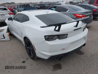 2022 Chevrolet Camaro 2LT with VIN 1G1FD1RS9N0124017, listed as a IAAI auction lot 41512484 with 6,991 mi miles. Bid and sale history available at carsss.com. Image 3.