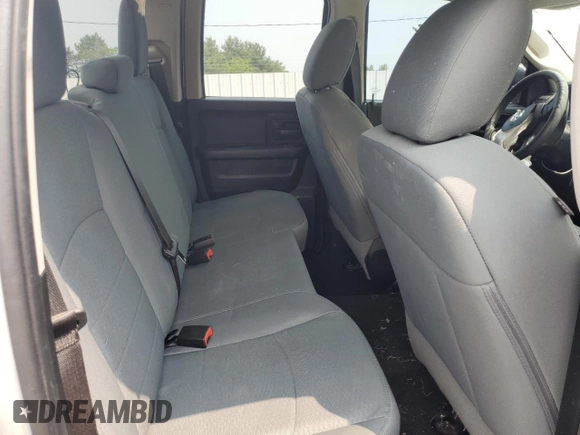 2018 Ram 1500 Express with VIN 1C6RR7FG1JS191242, listed as a Copart auction lot 58970085 with 126,427 mi miles and Salvage title. Bid and sale history available at DreamBid. Image 10.