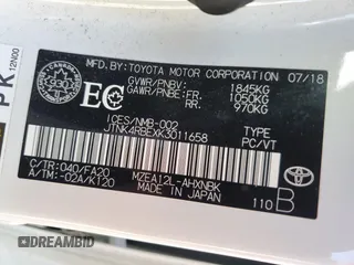 2019 Toyota Corolla Hatchback SE with VIN JTNK4RBEXK3011658, listed as a Copart auction lot 74301574 with 98,486 mi miles and Clean Title. Bid and sale history available at carsss.com. Image 12.