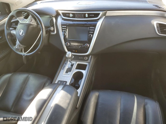 2018 Nissan Murano Platinum with VIN 5N1AZ2MH8JN107125, listed as a Copart auction lot 45966315 with 80,697 mi miles and Salvage Title. Bid and sale history available at carsss.com. Image 8.