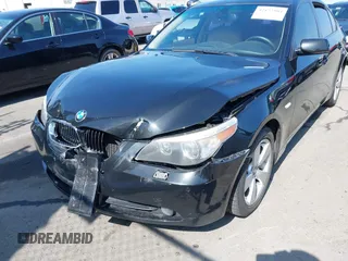 2007 BMW 5 Series 530xi with VIN WBANF73517CU25852, listed as a IAAI auction lot 42172904 with 146,045 mi miles and . Bid and sale history available at carsss.com. Image 6.