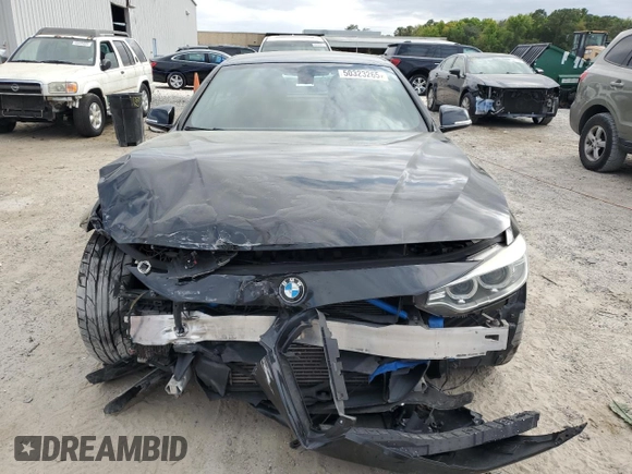 2015 BMW 4 Series 435i with VIN WBA3T3C59FP738972, listed as a Copart auction lot 50323265 with 131,982 mi miles and Salvage Title. Bid and sale history available at carsss.com. Image 5.