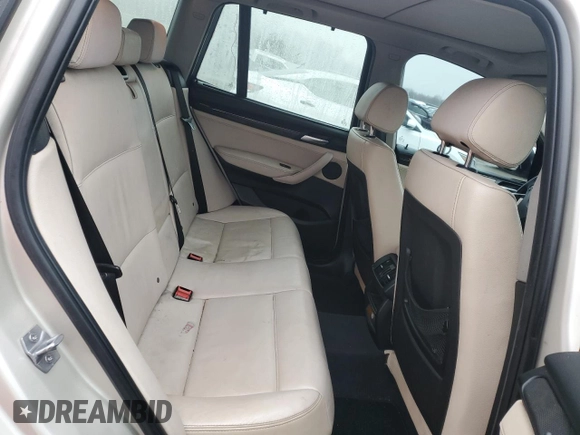 2013 BMW X3 xDrive28i with VIN 5UXWX9C54D0D02867, listed as a Copart auction lot 44048615 with 178,971 mi miles and Salvage Title. Bid and sale history available at carsss.com. Image 11.
