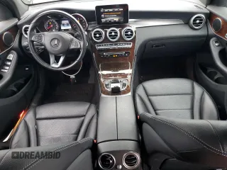 2017 Mercedes-Benz GLC with VIN WDC0G4JB9HF119221, listed as a Copart auction lot 53653555 with 55,291 mi miles and Salvage Title. Bid and sale history available at carsss.com. Image 8.
