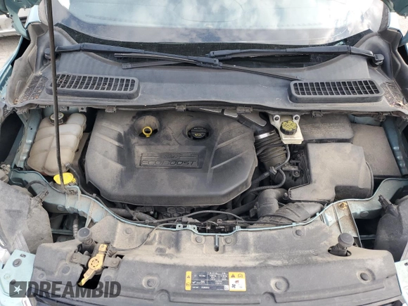 2013 Ford Escape SEL with VIN 1FMCU9H91DUA03735, listed as a Copart auction lot 48357294 with 115,523 mi miles and Salvage Title. Bid and sale history available at carsss.com. Image 12.