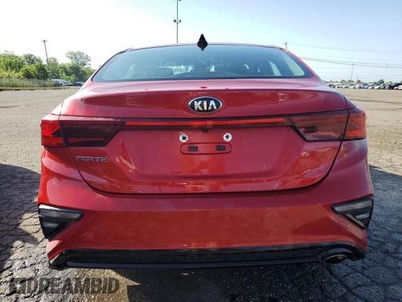 2021 Kia Forte LXS with VIN 3KPF24AD7ME348551, listed as a Copart auction lot 62141105 with 103,980 mi miles and Salvage title. Bid and sale history available at DreamBid. Image 6.
