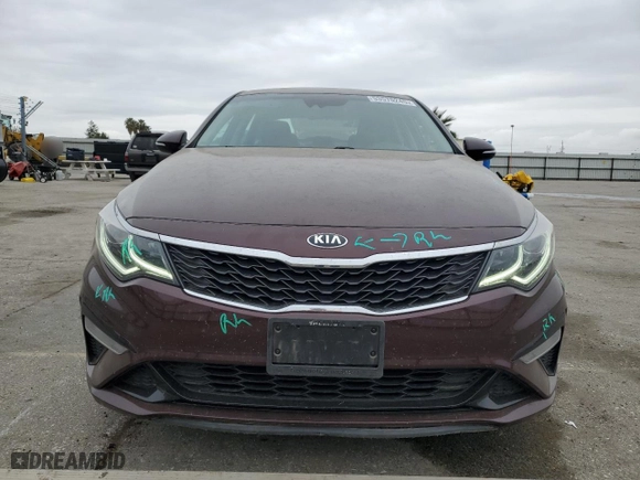 2020 Kia Optima LX with VIN 5XXGT4L35LG422478, listed as a Copart auction lot 53570245 with 70,697 mi miles and Salvage Title. Bid and sale history available at carsss.com. Image 5.
