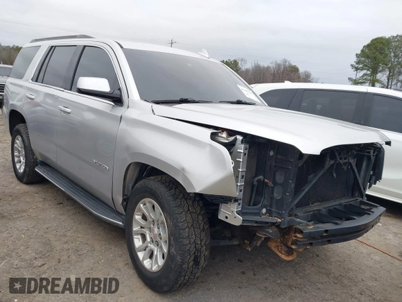 2020 GMC Yukon SLT with VIN 1GKS2BKC3LR228116, listed as a IAAI auction lot 41465949 with 91,198 mi miles. Bid and sale history available at carsss.com. Image 1.