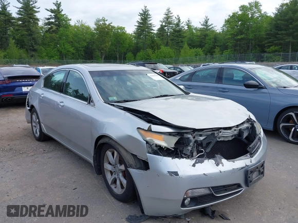 2012 Acura TL Auto z VIN 19UUA8F29CA022178, wystawiony jako IAAI lot #42296760 z przebiegiem 161 930 mil mil oraz . Historia ofert i sprzedaży dostępna na DreamBid. Obrazek 1.