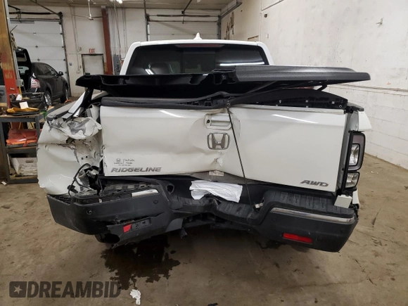 2018 Honda Ridgeline RTL-E z VIN 5FPYK3F76JB015213, wystawiony jako Copart lot #88989865 z przebiegiem 23 231 mil mil oraz Szkoda całkowita • Salvage title. Historia ofert i sprzedaży dostępna na DreamBid. Obrazek 6.