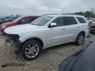 2016 Dodge Durango Citadel z VIN 1C4RDJEG4GC437693, wystawiony jako Copart lot #55956065 z przebiegiem 121 489 mil mil oraz Czysty tytuł • Clean title. Historia ofert i sprzedaży dostępna na DreamBid. Obrazek 1.