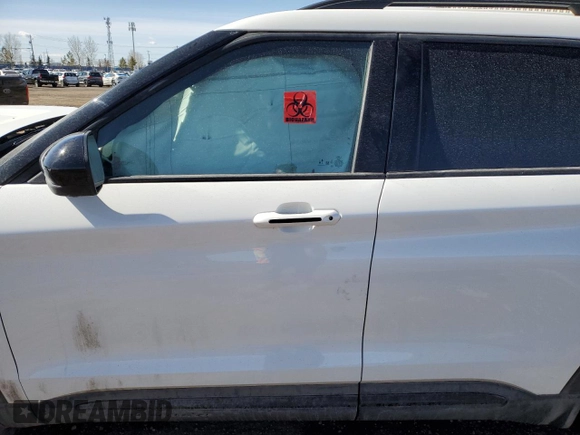 2022 Ford Explorer ST-Line with VIN 1FMSK8KH6NGB60656, listed as a Copart auction lot 50326124 with Not provided miles and Salvage title. Bid and sale history available at DreamBid. Image 7.