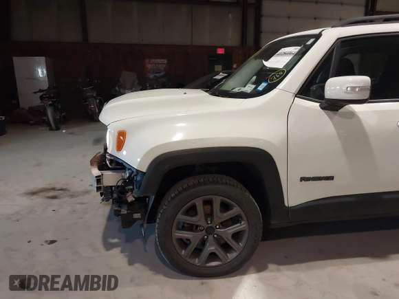 2017 Jeep Renegade Latitude with VIN ZACCJBBB7HPE84209, listed as a IAAI auction lot 41284064 with 81,801 mi miles. Bid and sale history available at carsss.com. Image 19.