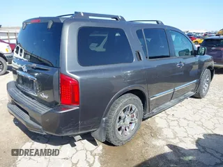 2007 Infiniti QX56 with VIN 5N3AA08A77N805170, listed as a IAAI auction lot 41713889 with 249,691 mi miles. Bid and sale history available at carsss.com. Image 4.