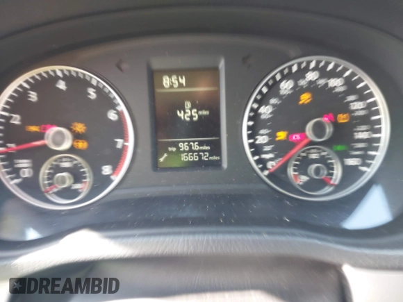 2014 Volkswagen Passat Wolfsburg Edition with VIN 1VWAS7A37EC044810, listed as a IAAI auction lot 42548651 with 166,672 mi miles and . Bid and sale history available at DreamBid. Image 7.