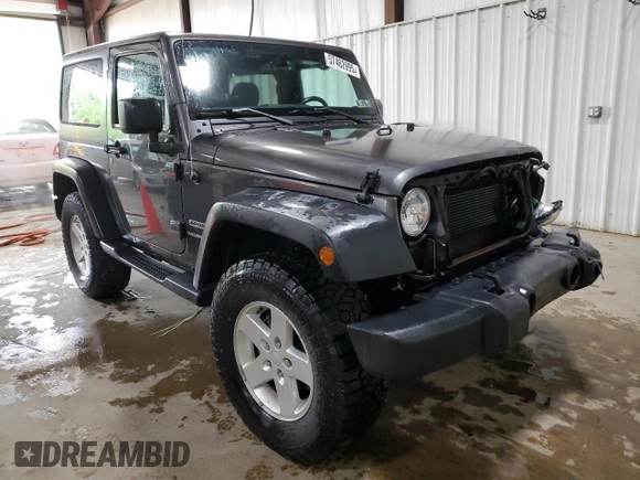 2017 Jeep Wrangler Sport z VIN 1C4AJWAG4HL726714, wystawiony jako Copart lot #57462995 z przebiegiem 34 940 mil mil oraz Szkoda całkowita • Salvage title. Historia ofert i sprzedaży dostępna na DreamBid. Obrazek 4.