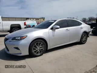 2017 Lexus ES with VIN 58ABK1GG4HU060903, listed as a Copart auction lot 49576835 with 45,008 mi miles and Salvage Title. Bid and sale history available at carsss.com. Image 1.