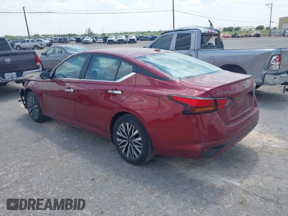 2025 Nissan Altima SV with VIN 1N4BL4DV5SN307592, listed as a IAAI auction lot 42116211 with 19,297 mi miles. Bid and sale history available at carsss.com. Image 3.