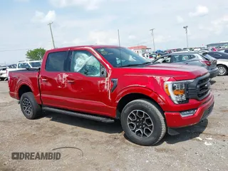 2023 Ford F-150 XL with VIN 1FTFW1E50PKF03531, listed as a IAAI auction lot 42151884 with 15,392 mi miles and . Bid and sale history available at DreamBid. Image 13.